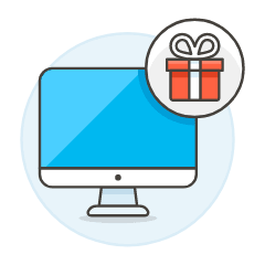 Gift Box Imac 1 Illustration from UX Colors Set