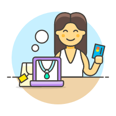 Credit Card Buy 6 Illustration from UX Colors Set