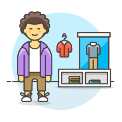 Garment Shopping 2 6 Illustration from UX Colors Set