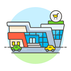 Hypermarket 1 Illustration from UX Colors Set