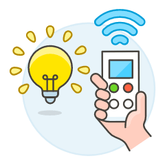 Smart Light 1 Illustration from UX Colors Set