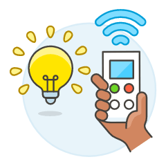 Smart Light 2 Illustration from UX Colors Set