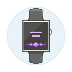 Smart Watch 3 Illustration from UX Colors Set