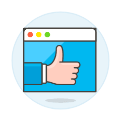 Browser Like 1 Illustration from UX Colors Set