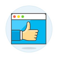 Browser Like 2 Illustration from UX Colors Set