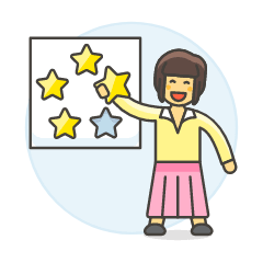 User Rating Star 6 Illustration from UX Colors Set