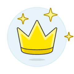 Crown Sparkle Illustration from UX Colors Set