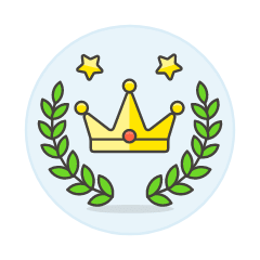 Crown Star Illustration from UX Colors Set