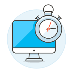 Pc Runtime Illustration from UX Colors Set