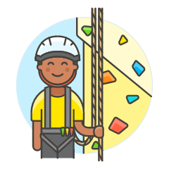 Sports Climbing 5 Illustration from UX Colors Set