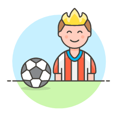 Sports Soccer Football 1 Illustration from UX Colors Set