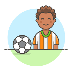 Sports Soccer Football 3 Illustration from UX Colors Set