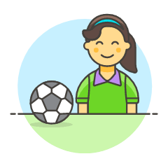 Sports Soccer Football 6 Illustration from UX Colors Set