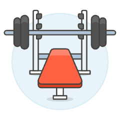 Barbell Illustration from UX Colors Set