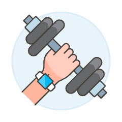 Drumbell Fitness 1 Illustration from UX Colors Set