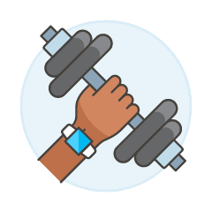 Drumbell Fitness 2 Illustration from UX Colors Set