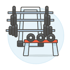 Weightlifting Illustration from UX Colors Set