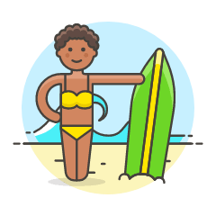 Surfing 12 Illustration from UX Colors Set
