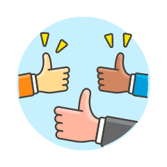 Team Success Illustration from UX Colors Set