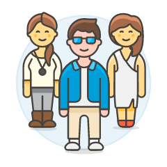 Coworker 3 1 Illustration from UX Colors Set
