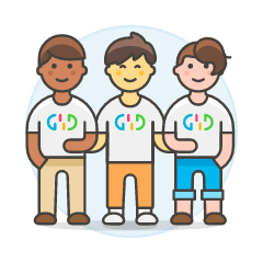 Programmer Team 4 Illustration from UX Colors Set