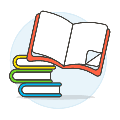 Open Notes Illustration from UX Colors Set
