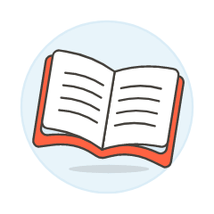 Written Book Illustration from UX Colors Set