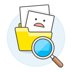 Found Folder Illustration from UX Colors Set