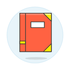 Red Note Illustration from UX Colors Set