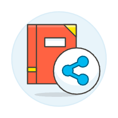 Share Note 1 Illustration from UX Colors Set