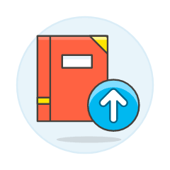 Upload Note Illustration from UX Colors Set