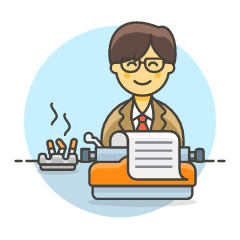 Typewriter 2 Illustration from UX Colors Set