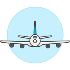 Airplane 6 Illustration from UX Colors Set