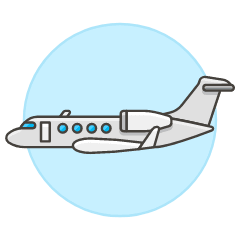 Airplane 7 Illustration from UX Colors Set