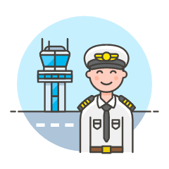 Pilot 5 Illustration from UX Colors Set