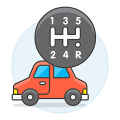 Manual Gear Box Illustration from UX Colors Set