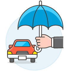 Car Insurance 1 Illustration from UX Colors Set
