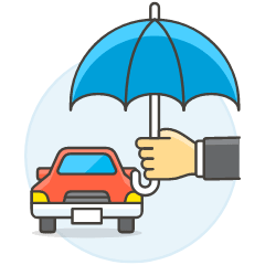 Car Insurance 2 Illustration from UX Colors Set