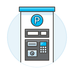 Garage Payment Illustration from UX Colors Set