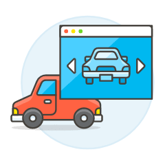 Car Info Illustration from UX Colors Set