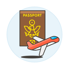 International Fligt 2 Illustration from UX Colors Set