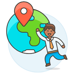 Enjoy Trip 3 Illustration from UX Colors Set