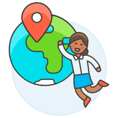 Enjoy Trip 6 Illustration from UX Colors Set