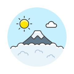 Fuji Illustration from UX Colors Set