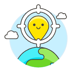 Happy Destination Illustration from UX Colors Set