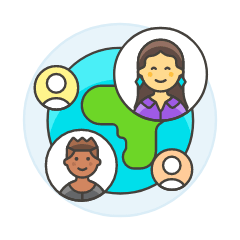 International Network 9 Illustration from UX Colors Set