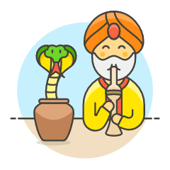 Snake Charmer 1 Illustration from UX Colors Set