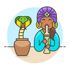 Snake Charmer 6 Illustration from UX Colors Set