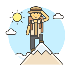 Avdenture Trip 2 Illustration from UX Colors Set