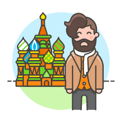 Moscow Trip 1 Illustration from UX Colors Set